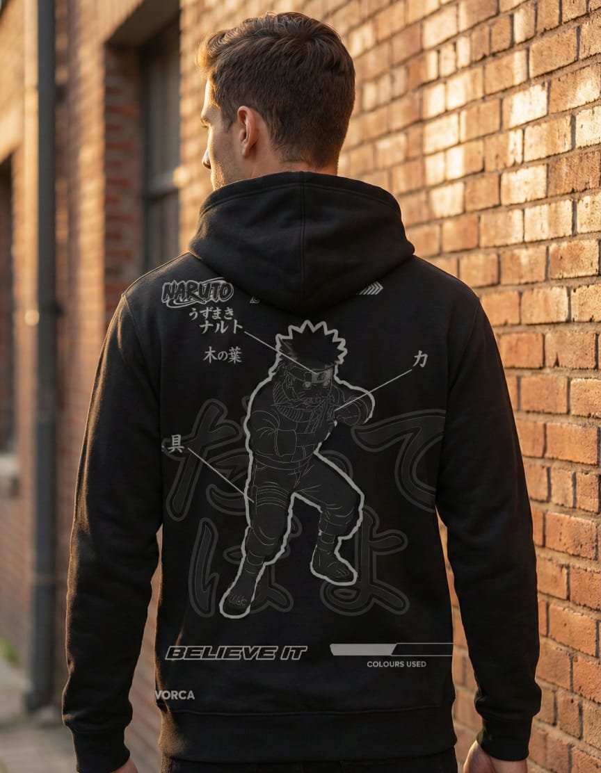 NARUTO HOODIE - Sharingan Eye Hoodie